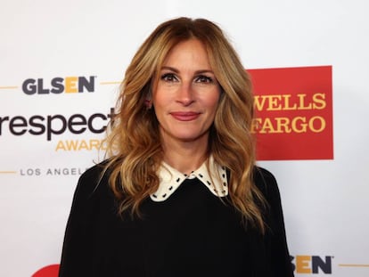 Julia Roberts en una entrega de premios en Los Angeles el pasado octubre