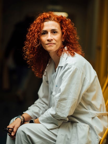 La enfermera Yolanda Morán.
