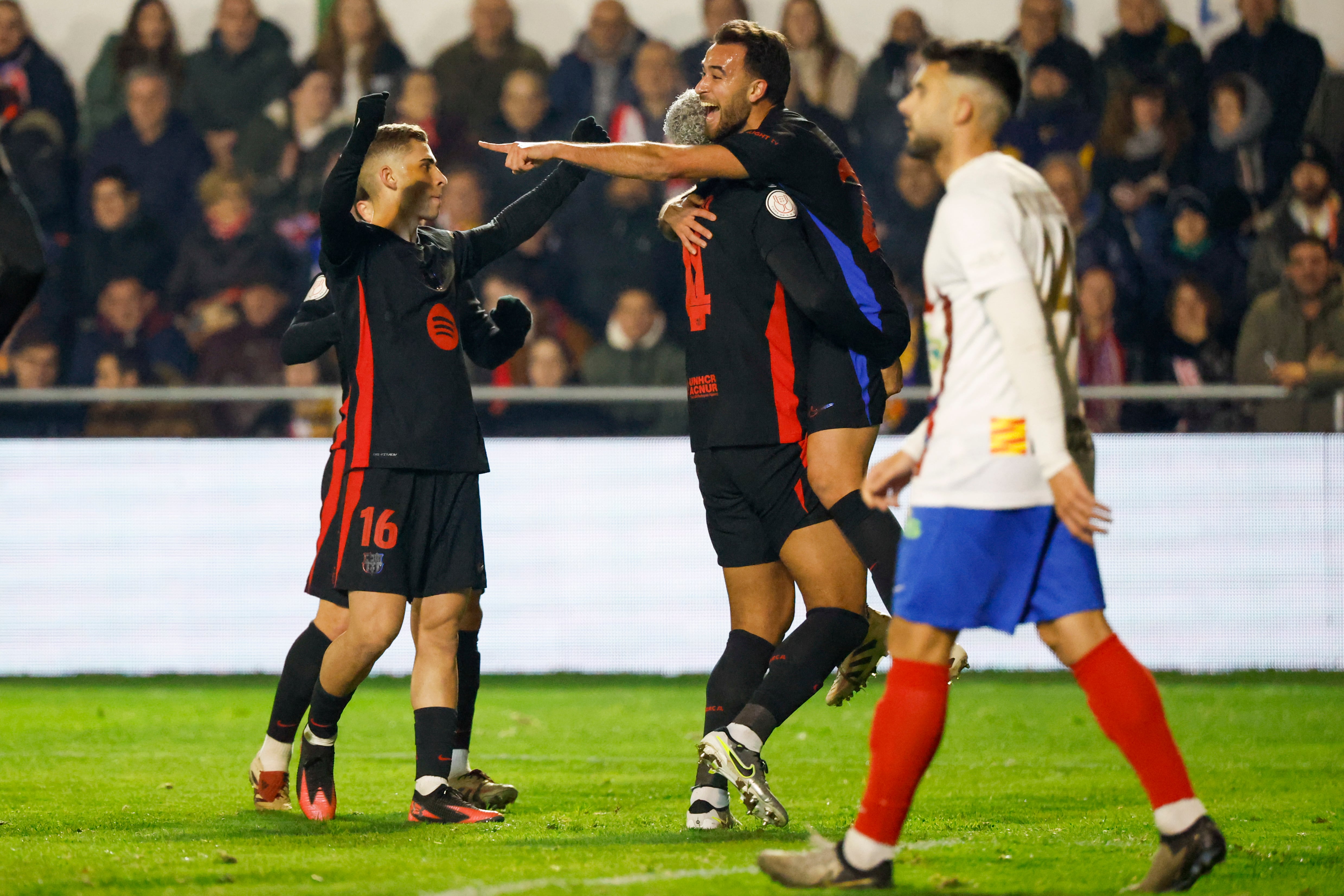 Copa del Rey, en directo | El Barcelona gana plácidamente al Barbastro con un 0-4