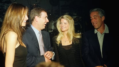 Relación expríncipe Andrés y Epstein