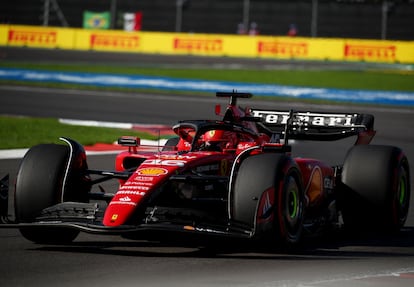 Charles Leclerc durante la clasificacin del GP de Mxico de F1 en Autdromo Hermanos Rodriguez.