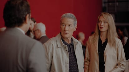 Richard Gere y Uma Thurman en 'Oh, Canada'