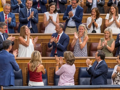 La constitución de las Cortes Generales y de la Mesa del Congreso, en imágenes