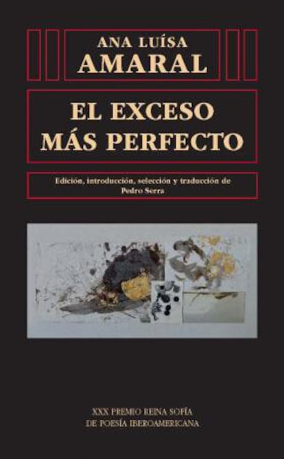 portda 'El exceso más perfecto', ANALUISA AMARAL. EDITORIAL UN DE SALAMANCA