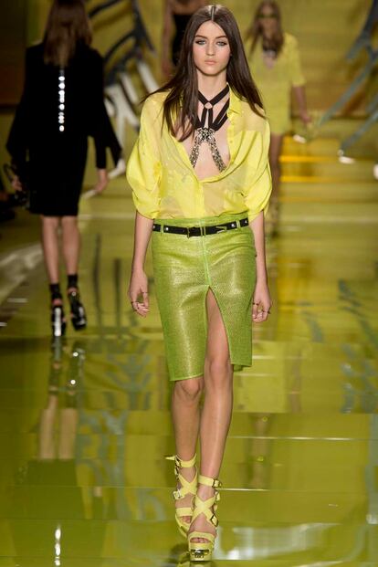 El rock chic de Versace