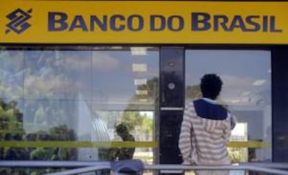 Vista del frente del estatal Banco de Brasil en Brasilia. EFE/Archivo