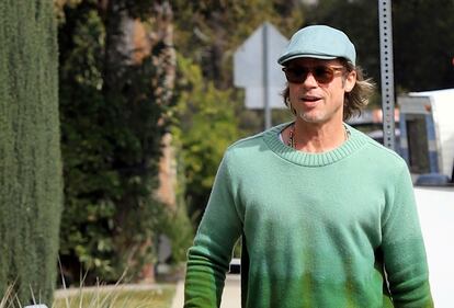 El actor Brad Pitt, en Los Ángeles a finales del pasado mes de febrero.