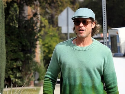 El actor Brad Pitt, en Los Ángeles a finales del pasado mes de febrero.