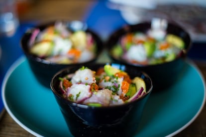 
Ceviche assortment