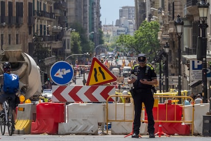 Obras en Via Laietana