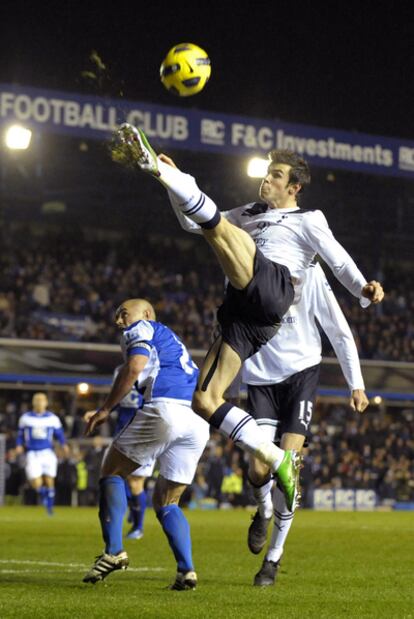 Gareth Bale en un partido con el Tottenham el pasado diciembre.