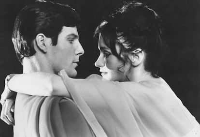 Margot Kidder y Christopher Reeve en una escena de 'Superman' en 1978.