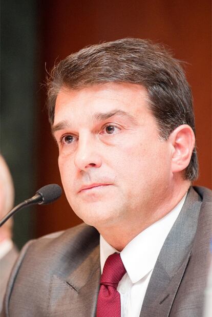 Joan Laporta, presidente del Barcelona.