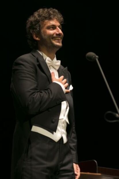 El tenor alemán Jonas Kaufmann.
