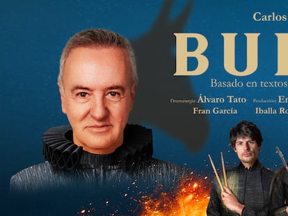 Cartel oficial de 'El Burro', tragicomedia protagonizada por Carlos Hipólito.