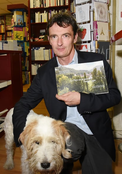 Denis Westhoff, durante el lanzamiento de un libro dedicado a su madre en París, en octubre de 2017.