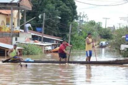 El Gobierno boliviano decretó la semana pasada la emergencia nacional por causa de las lluvias. EFE/Archivo