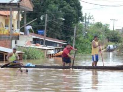 El Gobierno boliviano decretó la semana pasada la emergencia nacional por causa de las lluvias. EFE/Archivo