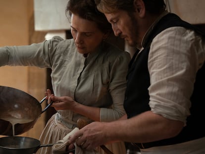 Juliette Binoche y Benoît Magimel, en 'A fuego lento'.