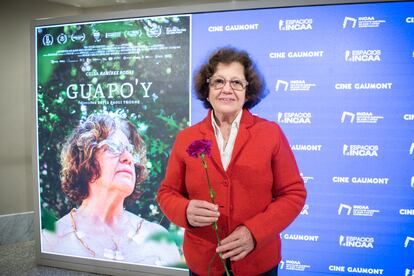 Celsa Ramírez Rodas durante el estreno del documental 'Guapo'y'.
