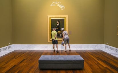 'Retrato de doña Joaquina Candado', de Goya, en el Museo de Bellas Artes de Valencia.