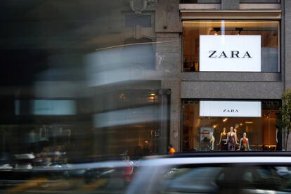 Una tienda de Zara en el centro de Madrid