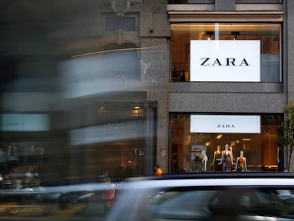 Una tienda de Zara en el centro de Madrid