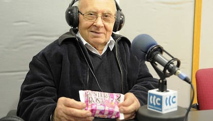 Josep Pujol, en una entrevista a Ràdio Castellar.