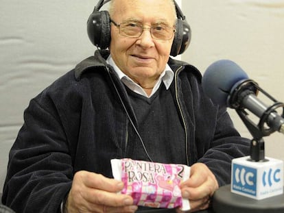 Josep Pujol, en una entrevista en Radio Castellar.