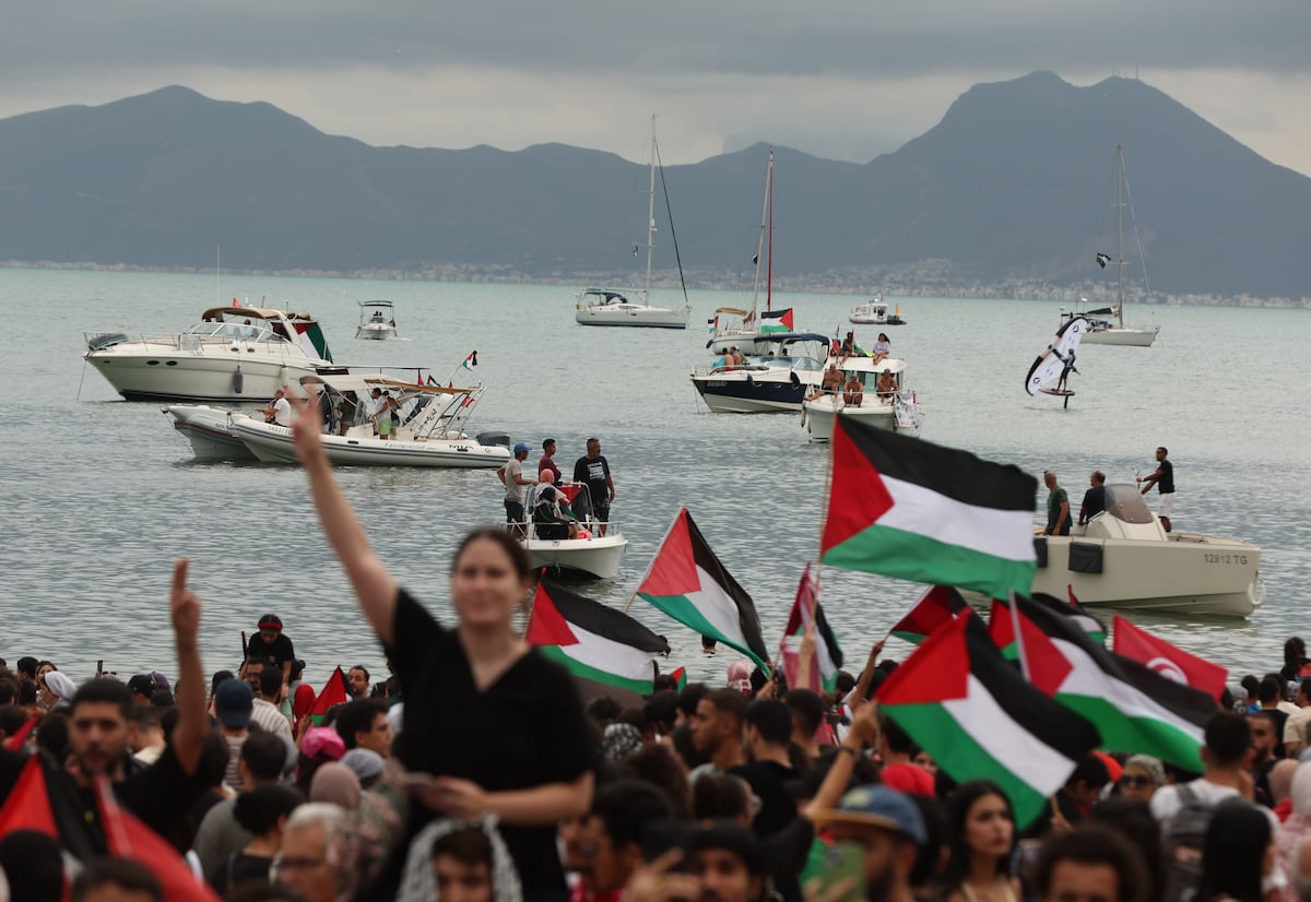 La flotilla con ayuda a Gaza encara el tramo final de su travesía ...