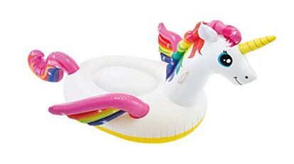 Colchoneta hinchable de unicornio Intex