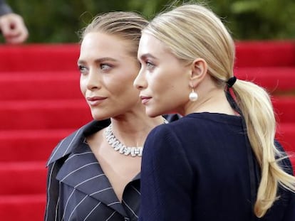 Mary Kate y Ashley Olsen.