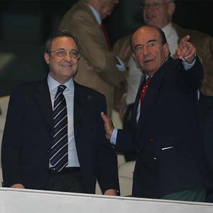 F. Pérez y E. Botín, presidentes de ACS y Santander.