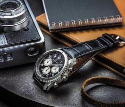 Breitling Navitimer 8: el primer modelo de la nueva etapa de la casa, con el que rompe con el barroquismo de las esferas anteriores.