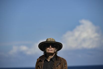 El director Julien Temple posa durante el 'photocall' del documenta 'Crock of Gold', este domingo.