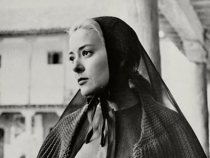 Silvia Pinal en la película 'Viridiana' (1963), dirigida por Luis Buñuel.