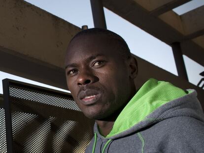 Patrick Makau, el sábado, en Granollers.