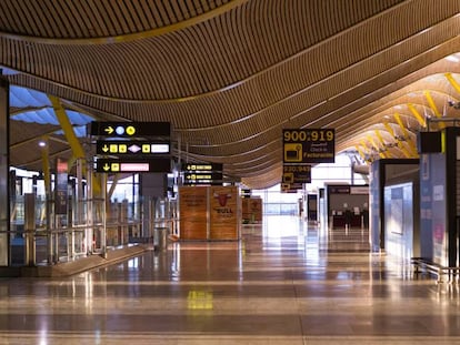 Aeropuerto de Madrid-Barajas Adolfo Suárez .