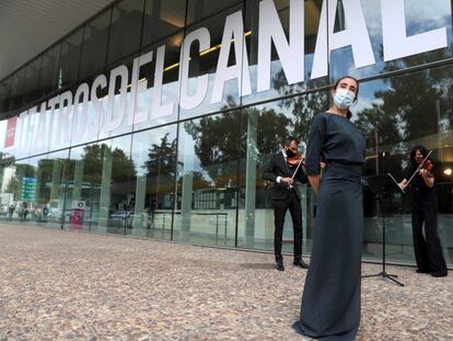 La Directora de los Teatros del Canal, la coreografía y bailarina, Blanca Li.