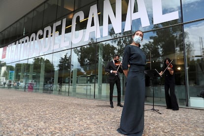 La Directora de los Teatros del Canal, la coreografía y bailarina, Blanca Li.