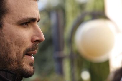 Alberto Garzón, líder de IU.