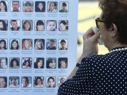 Fotografies de les v&iacute;ctimes a l&#039;homenatge d&#039;aquest dijous.
 