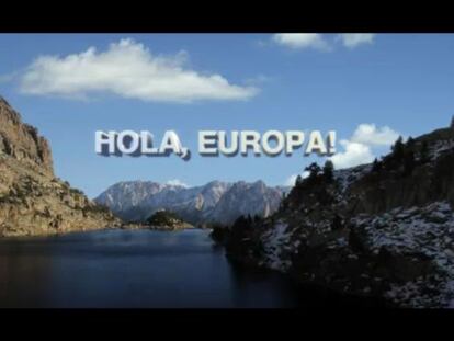 Imagen del inicio del documental &#039;Hola Europa&#039;.