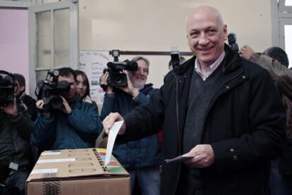 Antonio Bonfatti, candidato del Partido Socialista, que obtuvo el 38,7% de los votos.