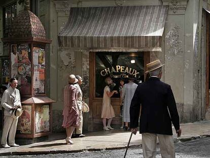 Ambientación para la película 'El jardín del edén'