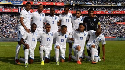 La selecci&oacute;n de Honduras. 