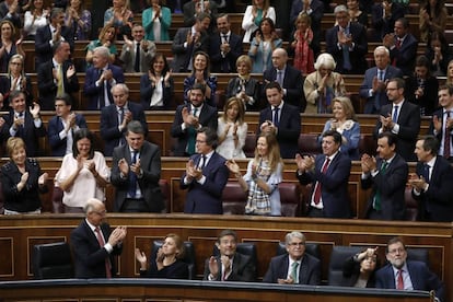 Sesión en el Congreso de los diputados.