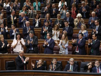 Sesión en el Congreso de los diputados.