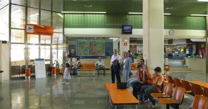 Terminal de aeropuerto de Badajoz.