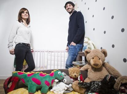 Alicia Hernández e Iván García, fundadores de BePoppins.